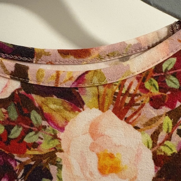 Floral Kids Posh Peanut Dress - Picture 2 of 4